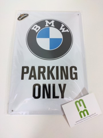 Bmwparkonlytin20x303miniatuurmagazijnschaalmodellenspeelgoedmerchandise
