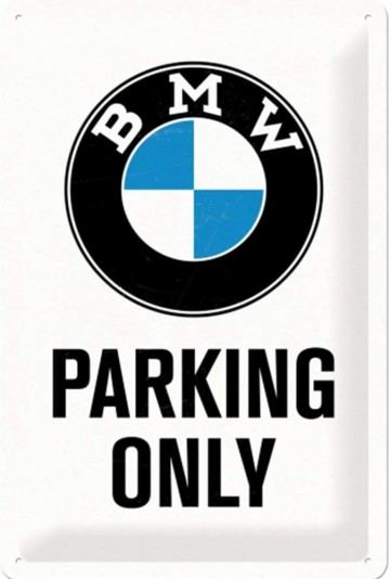 Bmwparkonlytin20x30miniatuurmagazijnschaalmodellenspeelgoedmerchandise