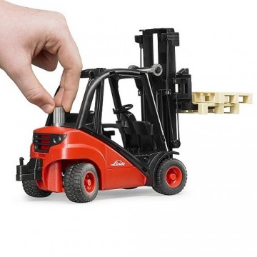 Bruderlindeh30d vorkheftruck3miniatuurmagazijnschaalmodellenspeelgoedmerchandise