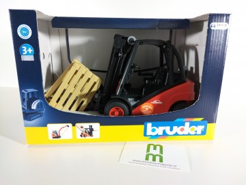 Bruderlindeh30d vorkheftruck4miniatuurmagazijnschaalmodellenspeelgoedmerchandise