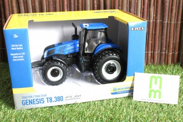 Ertl132newhollandt8380genesisrowcropduals4miniatuurmagazijnschaalmodellenminiaturenspeelgoedmerchandise