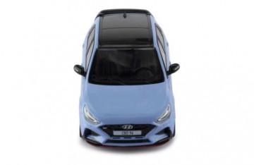 Ixo143 moc33522 hyundaii30n2022 blauw4 miniatuur magazijn schaalmodellen speelgoed merchandise