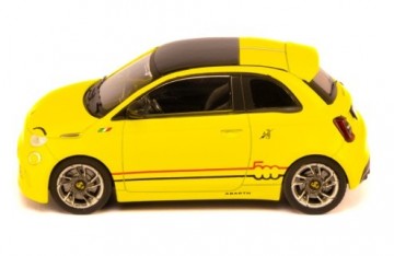 Ixo143abarth500e 2024geel2miniatuurmagazijnschaalmodellenspeelgoedmerhandise