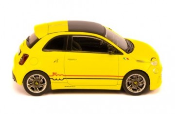 Ixo143abarth500e 2024geel3miniatuurmagazijnschaalmodellenspeelgoedmerhandise