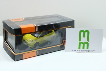 Ixo143abarth500e 2024geel6miniatuurmagazijnschaalmodellenspeelgoedmerhandise