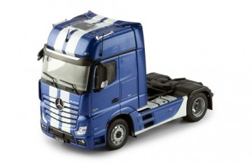 Ixo143mercedesbenzactrosmp4blauw1bminiatuurmagazijnschaalmodellenspeelgoedmerchandise