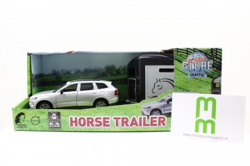 Kidsglobe520457volvoex90paardentrailer2miniatuurmagazijnschaalmodellenspeelgoedmerchandise
