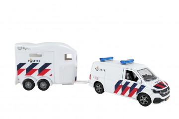 Kidsglobe520494vwtransporterpaardentrailerpolitienl