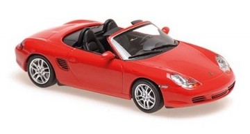 Maxichamps143 940062070 porscheboxterscabrio2002 rood1 miniatuur magazijn schaalmodellen speelgoed merchandise