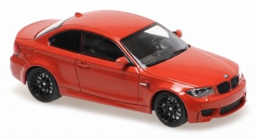 Maxichamps143bmw1mcoupe 2011oranje1 miniatuur magazijn schaalmodellen speelgoed merchandise