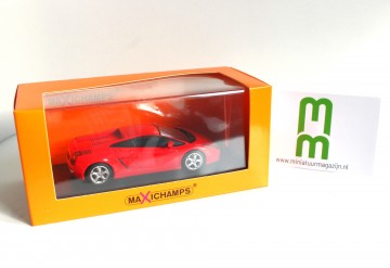 Maxichamps143lamborghinigallardo2004rood2miniatuurmagazijnschaalmodellenspeelgoedmerchandise