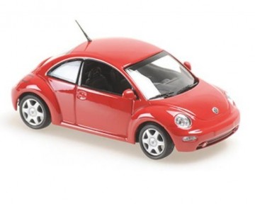 Maxichaps143 940058001 vwnewbeetle1998 rood1 miniatuur magazijn schaalmodellen speelgoed merchandise