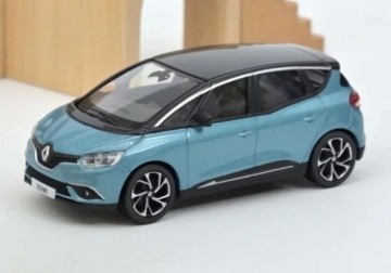 Norev143 517735 renaulscenicceleste2016 blauw1b miniatuur magazijn schaalmodellen speelgoed merchandise
