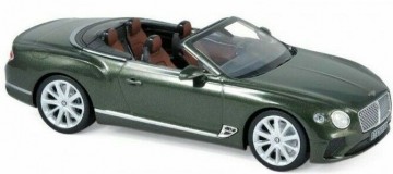 Norev143bentleycontinantalgtcabria2019groen1miniatuurmagazijnschaalmodellenspeelgoedmerchandise