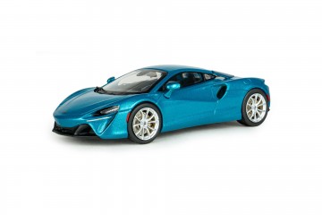 Sol143 s4313503 mclarenartura2022 blauw1 miniatuur magazijn schaalmodellen speelgoed merchandise