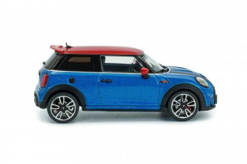Sol143 s4315003 minicooperjohnworks2023 blauw3 miniatuur magazijn schaalmodellen speelgoed merchandise