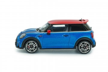 Sol143 s4315003 minicooperjohnworks2023 blauw4 miniatuur magazijn schaalmodellen speelgoed merchandise