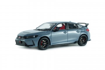 Sol143s4314304hondacivictyper2023grijs1 miniatuur magazijn schaalmodellen speelgoed merhandise
