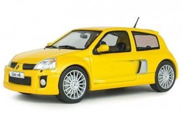 Sol4318101143renaultclio2003v6ph2geel1miniatuurmagazijnschaalmodellespeelgoemerchandise