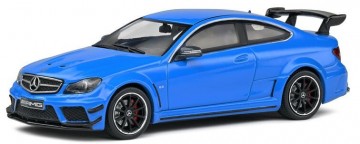 Solido143 mercedesbenzc63 amgbackseries2012blauw1miniatuurmagazijnschaalmodellenspeelgoedmerchandise