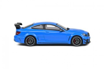 Solido143 mercedesbenzc63 amgbackseries2012blauw2miniatuurmagazijnschaalmodellenspeelgoedmerchandise