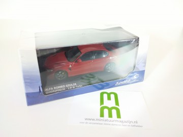 Solido143alfaromeoquadrifoglio2016rood6miniatuurmagazijnschaalmodellenspeelgoedmerchandise