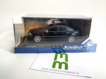 Solido143audis8d32010blauw6miniatuurmagazijnschaalmodellenspeelgoedmerchandise