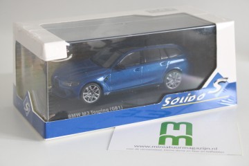 Solido143bmwm3 touringg812023blauw6miniatuurmagazijnschaalmodellenspeelgoedmerchandise