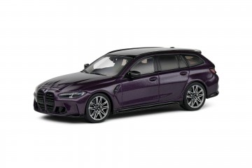 Solido143bmwm3 touringg812023paars1miniatuurmagazijnschaalmodellenspeelgoedmerchandise