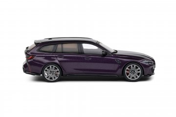 Solido143bmwm3 touringg812023paars2miniatuurmagazijnschaalmodellenspeelgoedmerchandise