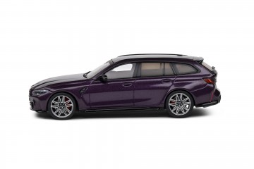 Solido143bmwm3 touringg812023paars3miniatuurmagazijnschaalmodellenspeelgoedmerchandise