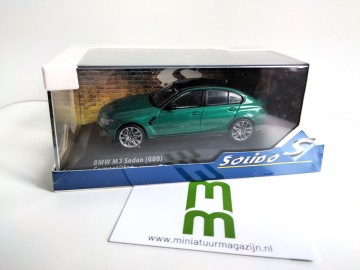 Solido143bmwm3g802023groen6miniatuurmagazijnminiaturenspeelgoedmerchandise
