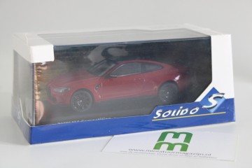 Solido143bmwm4competition2023rood6miniatuurmagazijnschaalmodellenspeelgoedmerchandise