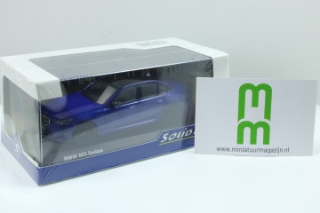 Solido143bmwm5g902024blauw6miniatuurmagazijnminiaturenspeelgoedmerchandise