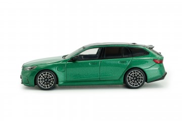 Solido143bmwm5touringg992024groen3miniatuurmagazijnminiaturenspeelgoedmerchandise