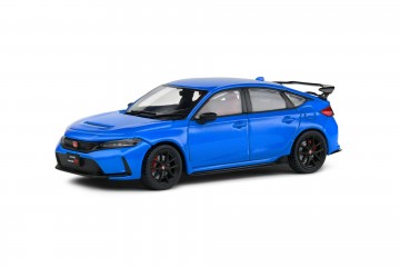 Solido143honda civictyper2022blauw1miniatuurmagazijnschaalmodellenspeelgoedmerchandise