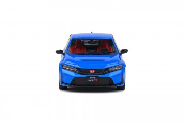 Solido143honda civictyper2022blauw2miniatuurmagazijnschaalmodellenspeelgoedmerchandise