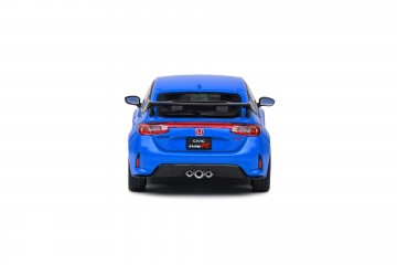 Solido143honda civictyper2022blauw5miniatuurmagazijnschaalmodellenspeelgoedmerchandise