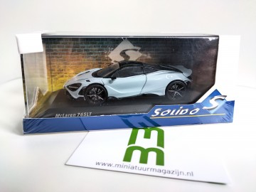 Solido143mclaren765lt2020grijs6miniatuurmagazijnminiaturenspeelgoedmerchandise