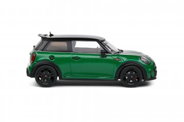 Solido143minicooper2023johnworksgroen2miniatuurmagazijnschaalmodellenspeelgoedmerchandise