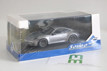 Solido143porsche 911 gt3touring2023grijs6miniatuurmagazijnschaalmodellenspeelgoedmerchandise
