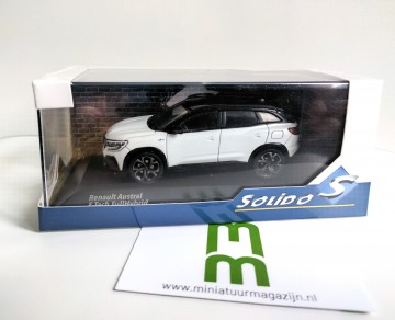 Solido143renaultaustraleetech2022wit6bminiatuurmagazijnminiaturenspeelgoedmerchandise