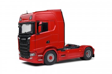 Solido143scania580s2021rood1miniatuurmagazijnschaalmodellenspeelgoedmerchandise