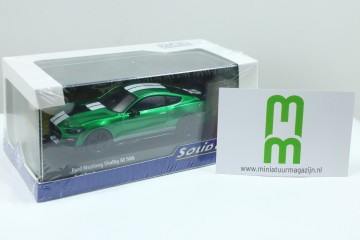 Solido143shelbymustang2020gt500groenmetal6miniatuurmagazijnminiaturenspeelgoedmerchandise