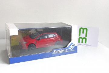 Solido143toyotacorollacircuitedition2023rood6miniatuurmagazijnschaalmodellenspeelgoedmerchandise