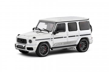 Solidomercedesbenzg63 amg2022wit1miniatuurmagazijnschaalmodellenspeelgoedmerchandise