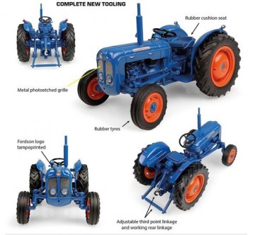 Uh132fordson dexta19606 miniatuur magazijn schaalmodellen speelgoed merchandise