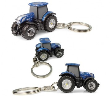 Uhnewhollandt7300bluepowerkeyringminiatuurmagazijnschaalmodellenspeelgoedmerchandise