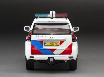 Vitesse143toyotalandcruiserprado2018politienl6miniatuurmagazijnschaalmodellenspeelgoedmerchandise